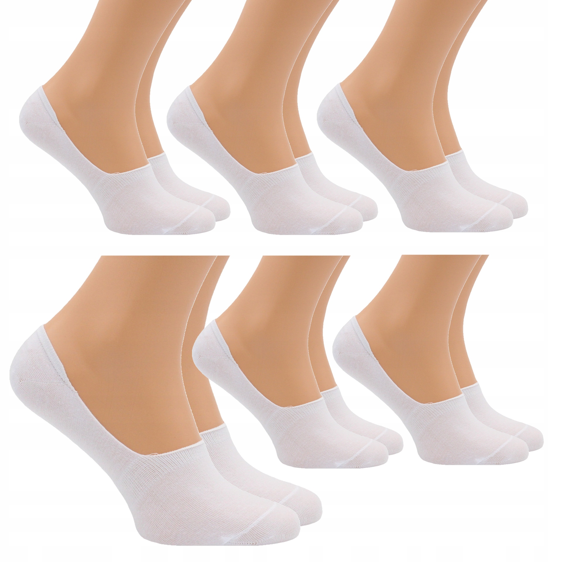 

6x Skarpety Męskie Premium Mokasyny Stopki 39-42