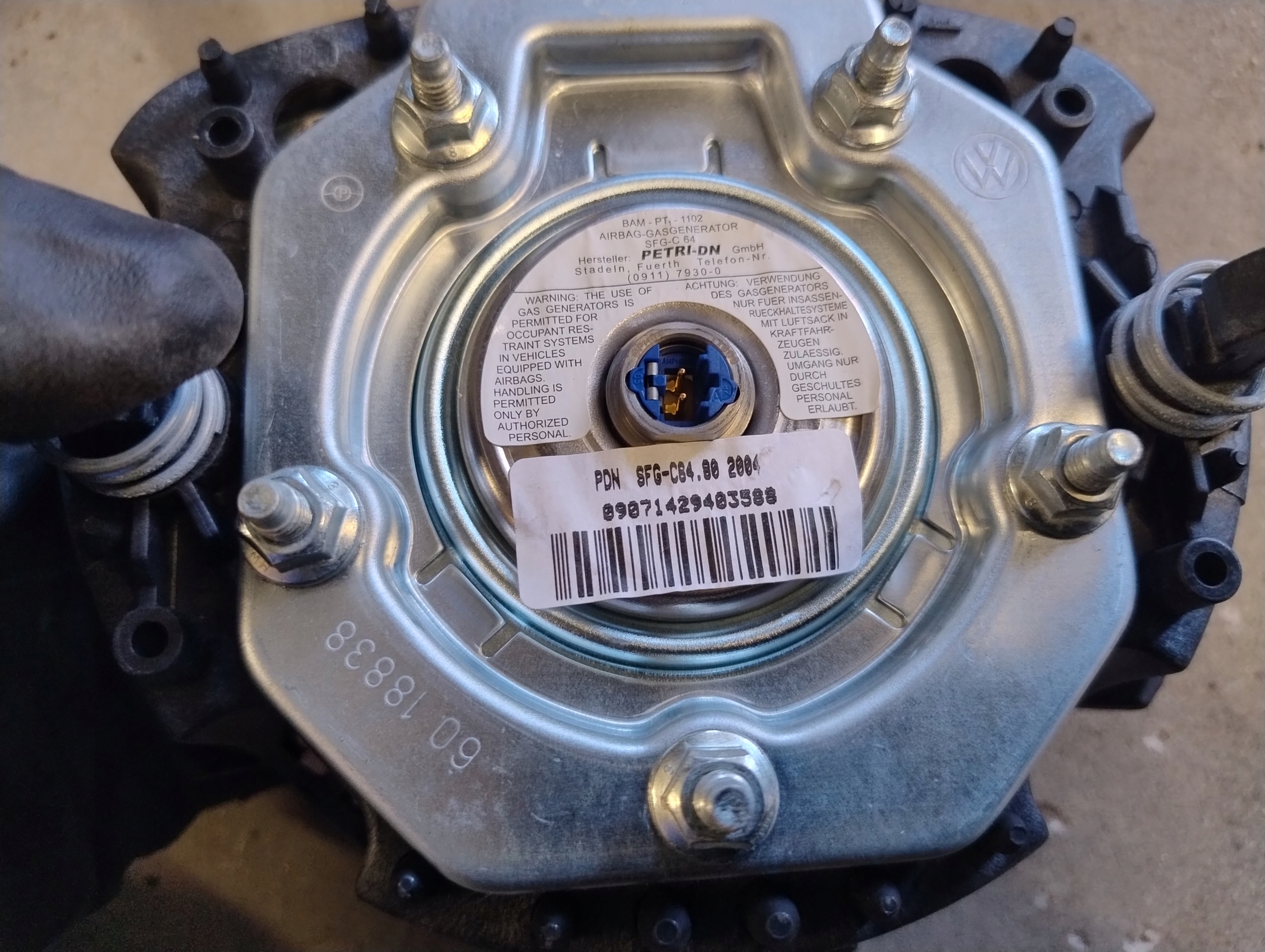 AIRBAG DECKEL AIRBAG VOLKSWAGEN 6018838