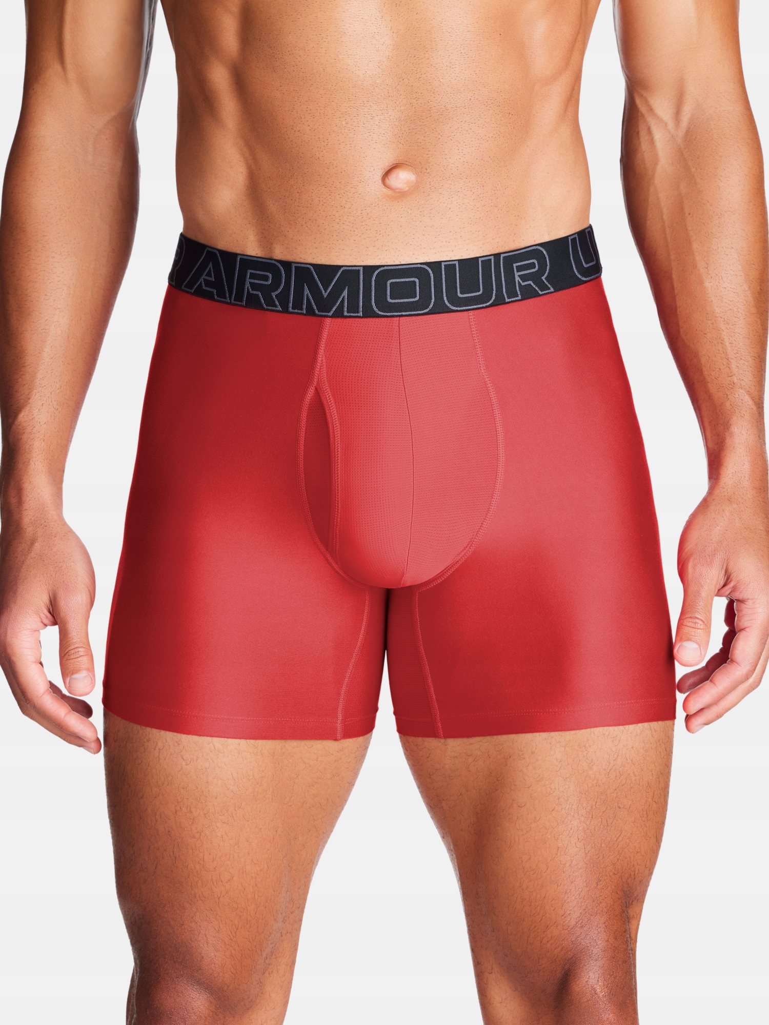 Boxerky M Ua Perf Tech 6in-RED vel. M