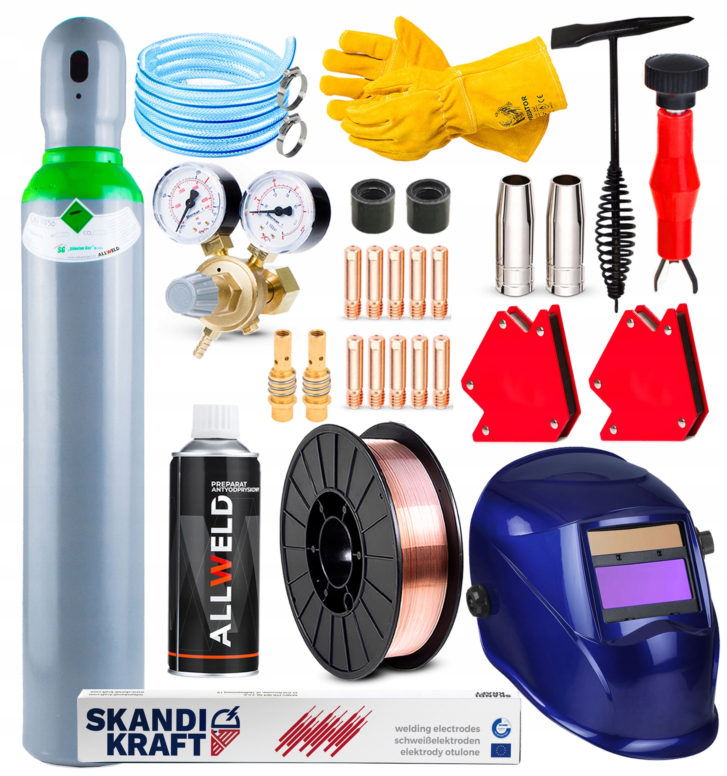 SPAWARKA INWERTEROWA GYS EASY MIG 160 MAG MMA ALUMINIUM FLUX 160A 230V Marka GYS