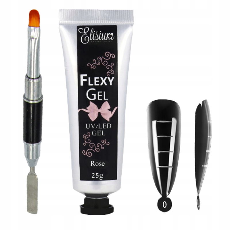 

120x Formy Dual Elisium Flexy Gel Migdał Slim