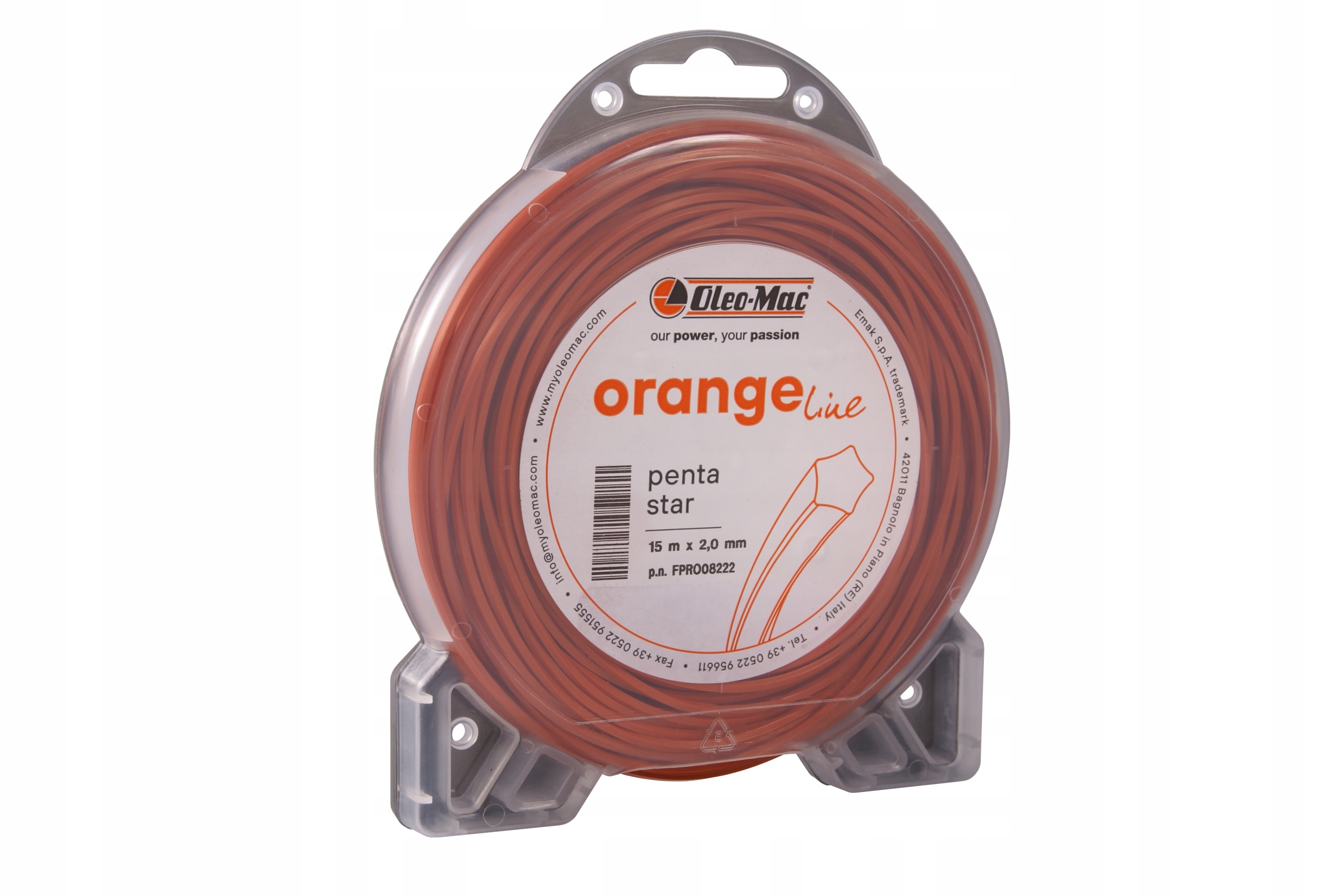 

Żyłka Kosy 2,0 mm 15 m Gwiazdka Oleo-mac