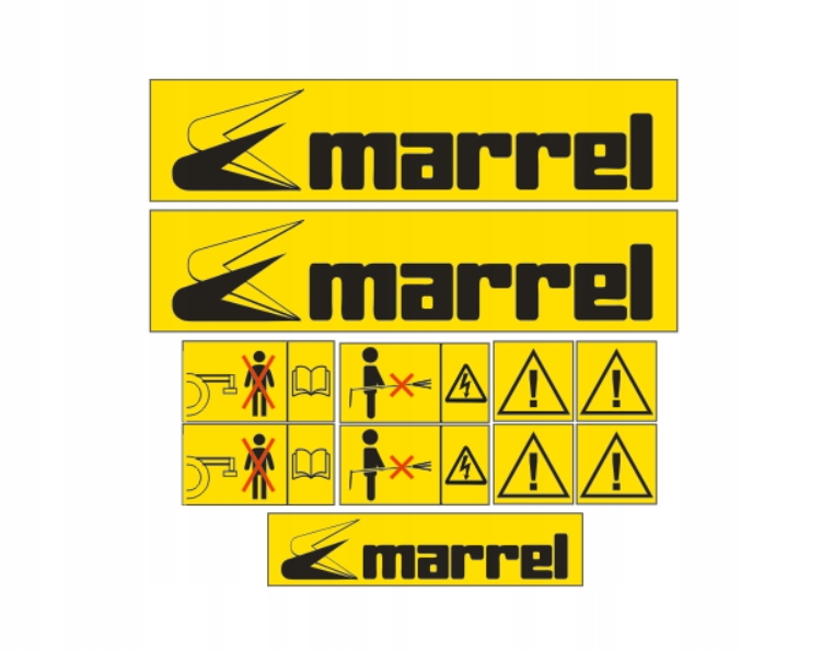 Samolepky s nálepkami Marrel