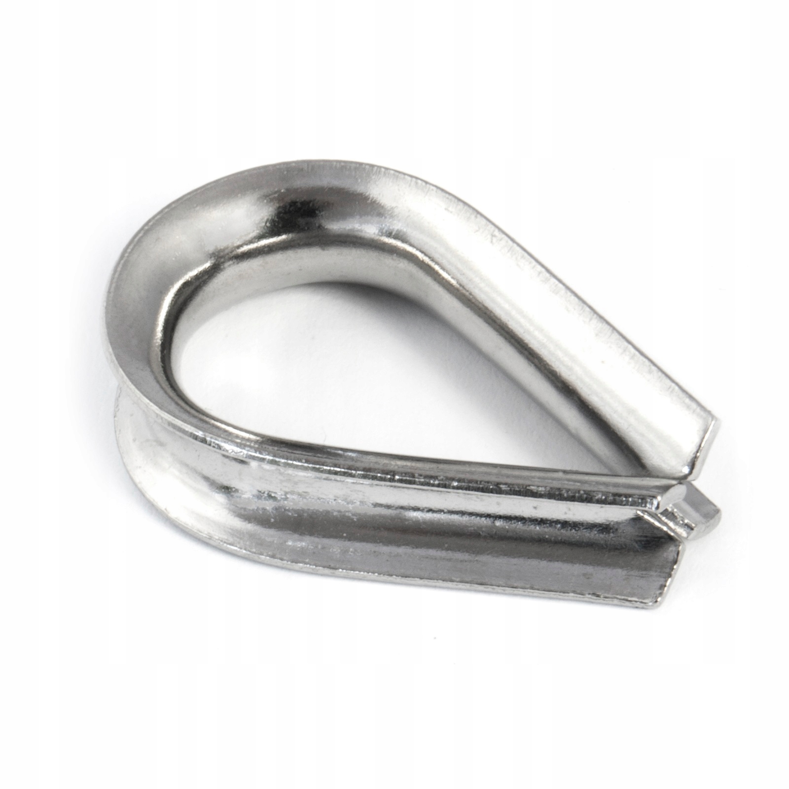 1 x KAUSZA ŁEZKA DO LIN STAL NIERDZEWNA V4 6mm Model RK6