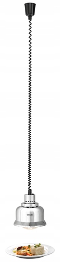 Lampa grzewcza do potraw na podczerwień SREBRNA BARTSCHER IWL250D CHR