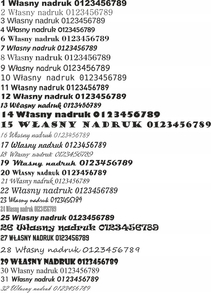 Bluza z WŁASNYM NADRUKIEM napisem M 178cm Rozmiar M