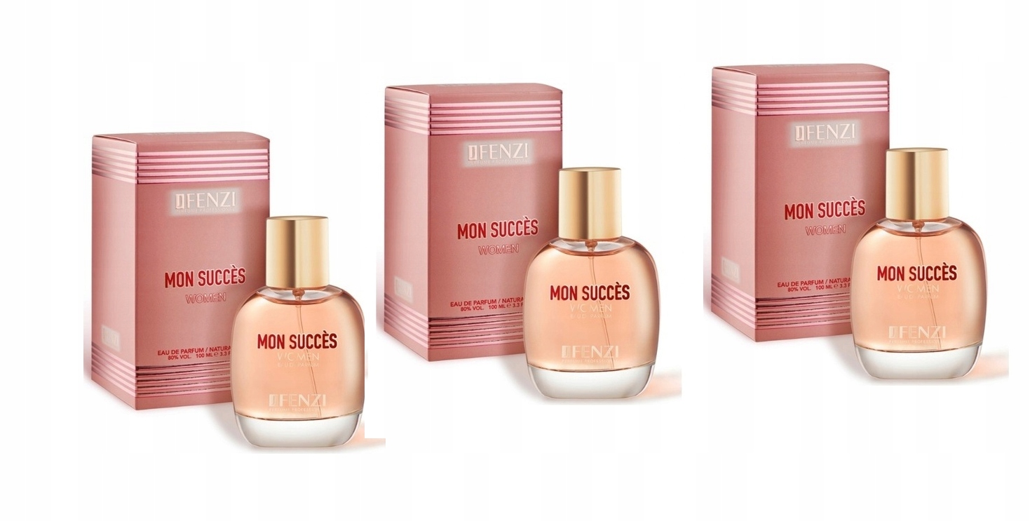 JFenzi Mon Success 3x100ml Edp