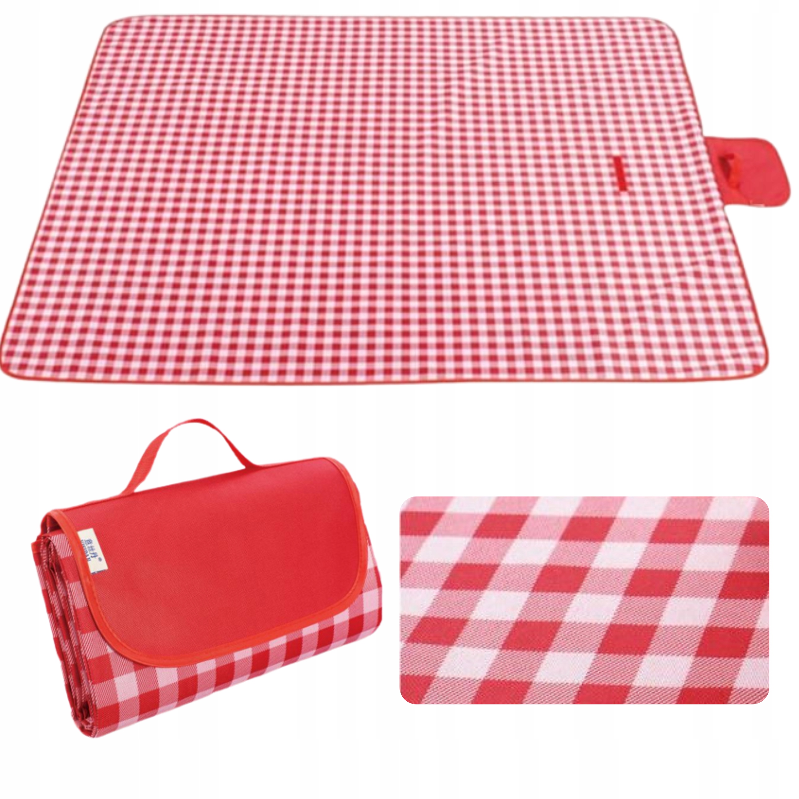 

Mata Plażowa Koc Piknikowy Piasko Wodoodporny XXL