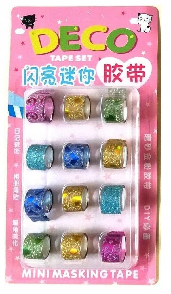 TAŚMA SAMOPRZYLEPNA DECOR (12SZT), CORMORAN