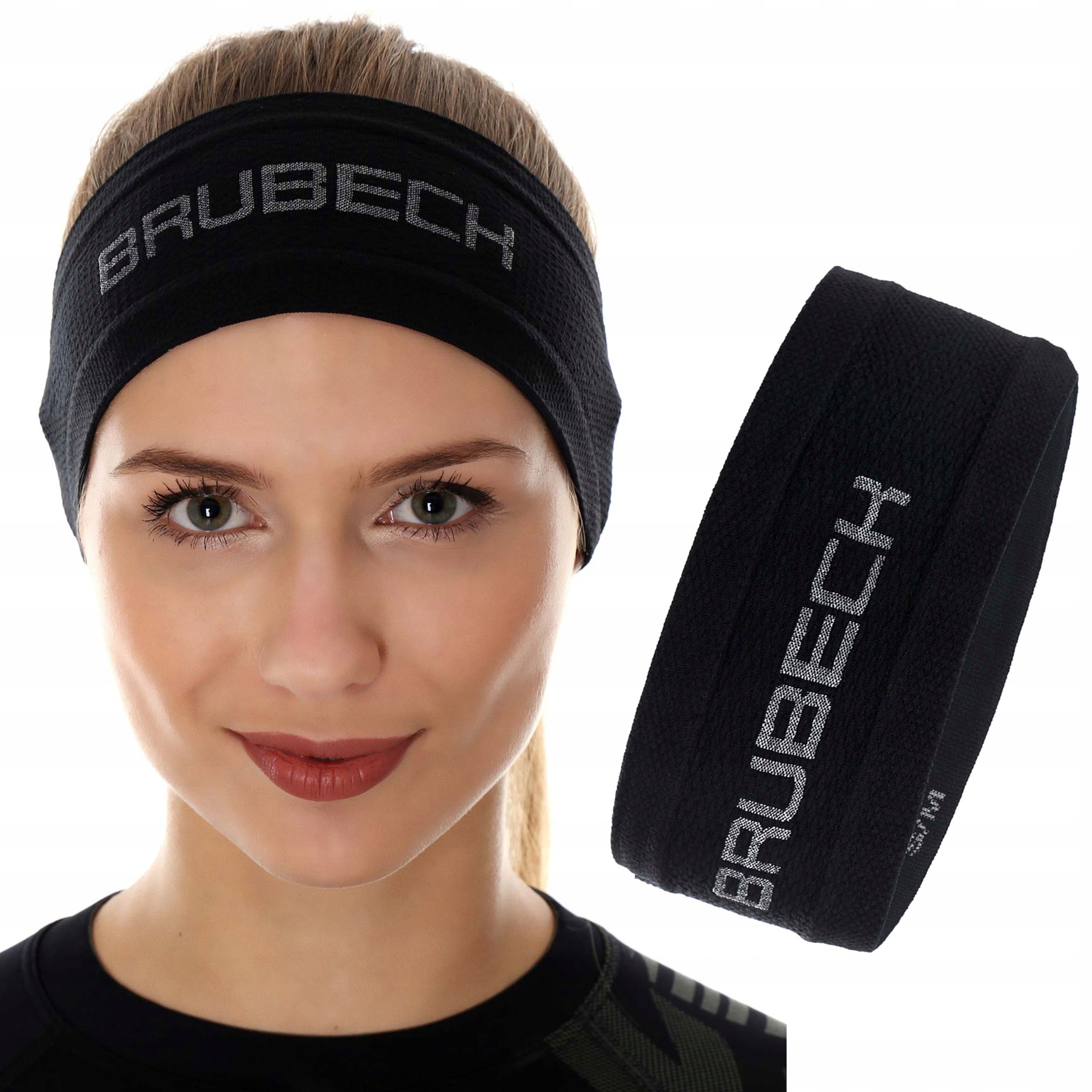 Termoaktivní čelenka Brubeck Pro Běh Kolo Unisex L/XL