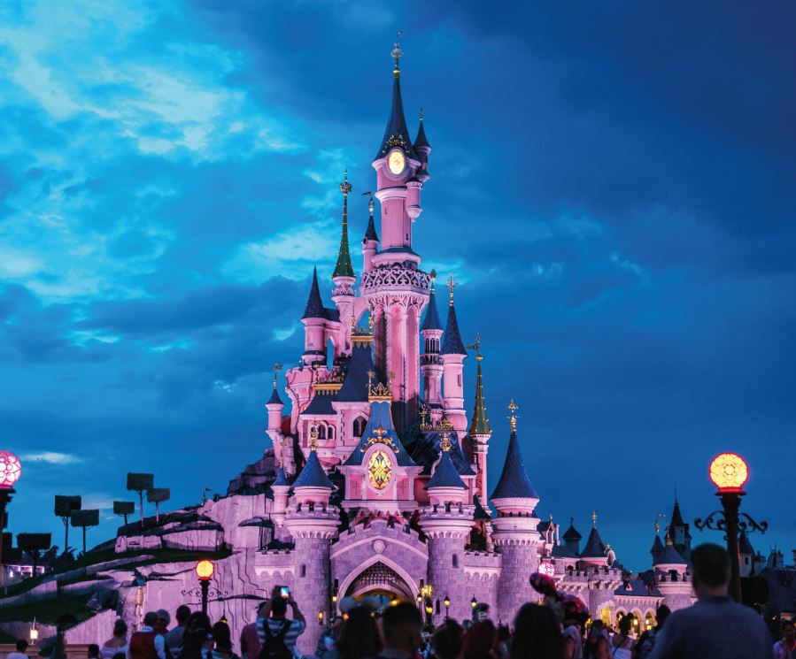 Fototapeta Zámek Disney 300 x 250 cm flizelina 230 g