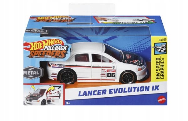 Hot Wheels Mitsubishi Lancer Evolution Ix Fast And Furious Tokyo