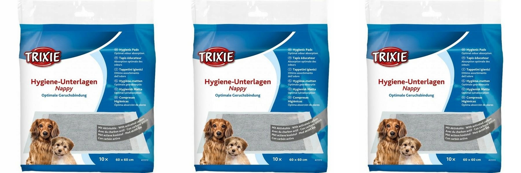 Levně Absorpční podložky a podložky Trixie 3 ks