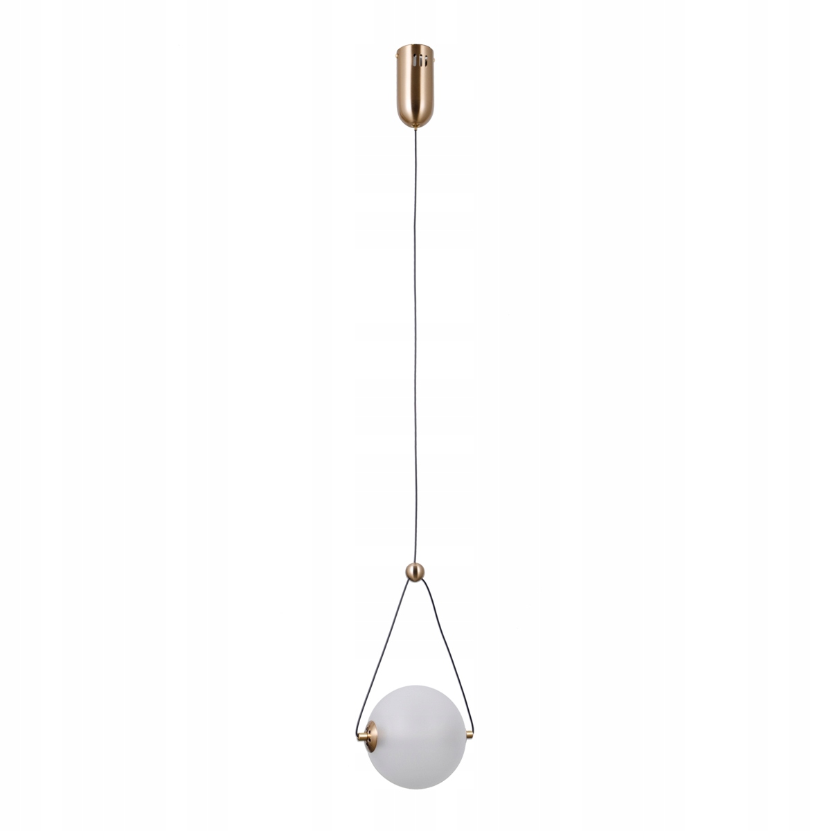 Závěsná lampa Italux Rastia PND-34361-S-HBR-OPAL zlatá