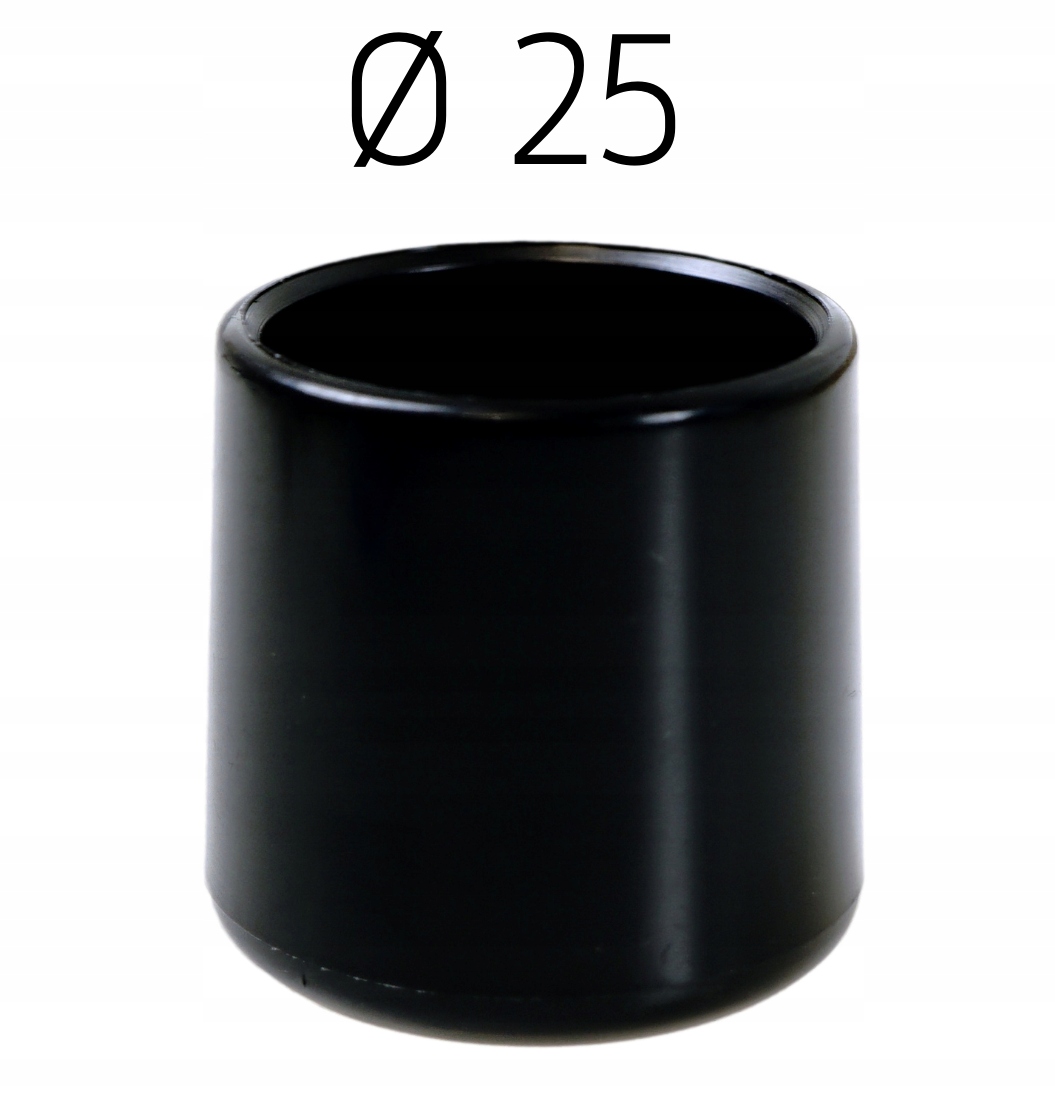 

4x Silikonowe nakładki nogi krzesła nasadki Ø25 mm