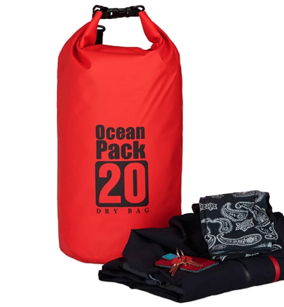 

Worek wodoszczelny, wodoodporna torba 20L Czerwony