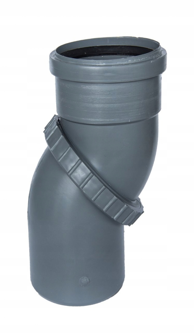 

Kolano uniwersalne fi 50 Popielate 002