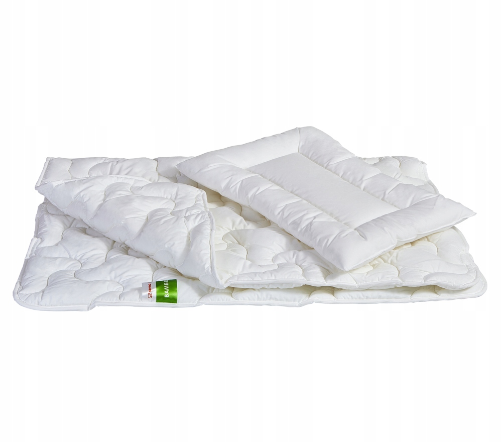 KOŁDRA Z PODUSZKĄ SENNA BABY BAMBOO 100 X 135 CM Długość kołdry 135 cm
