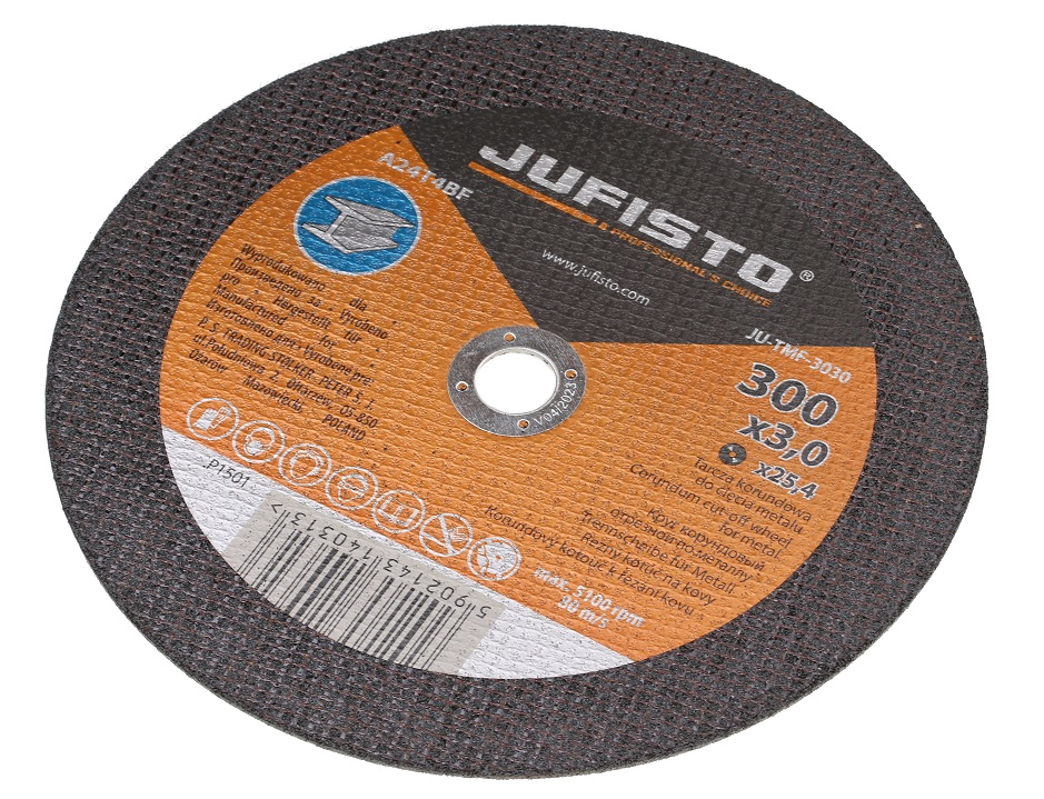 

Tarcza Do Cięcia Metalu Korundowa 300 x 3 Jufisto
