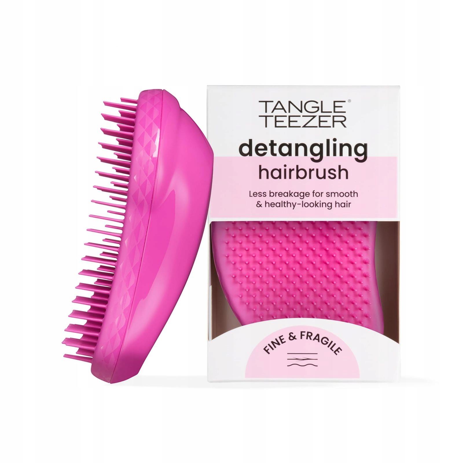 Tangle Teezer Fine+fragile Berry Bright Profesionální Kartáč Na Vlasy