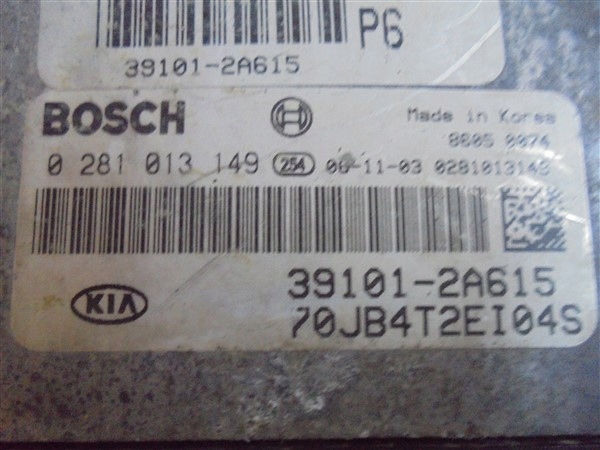 control unit of the engine KIA RIO 1,5 CRDI 0281013149