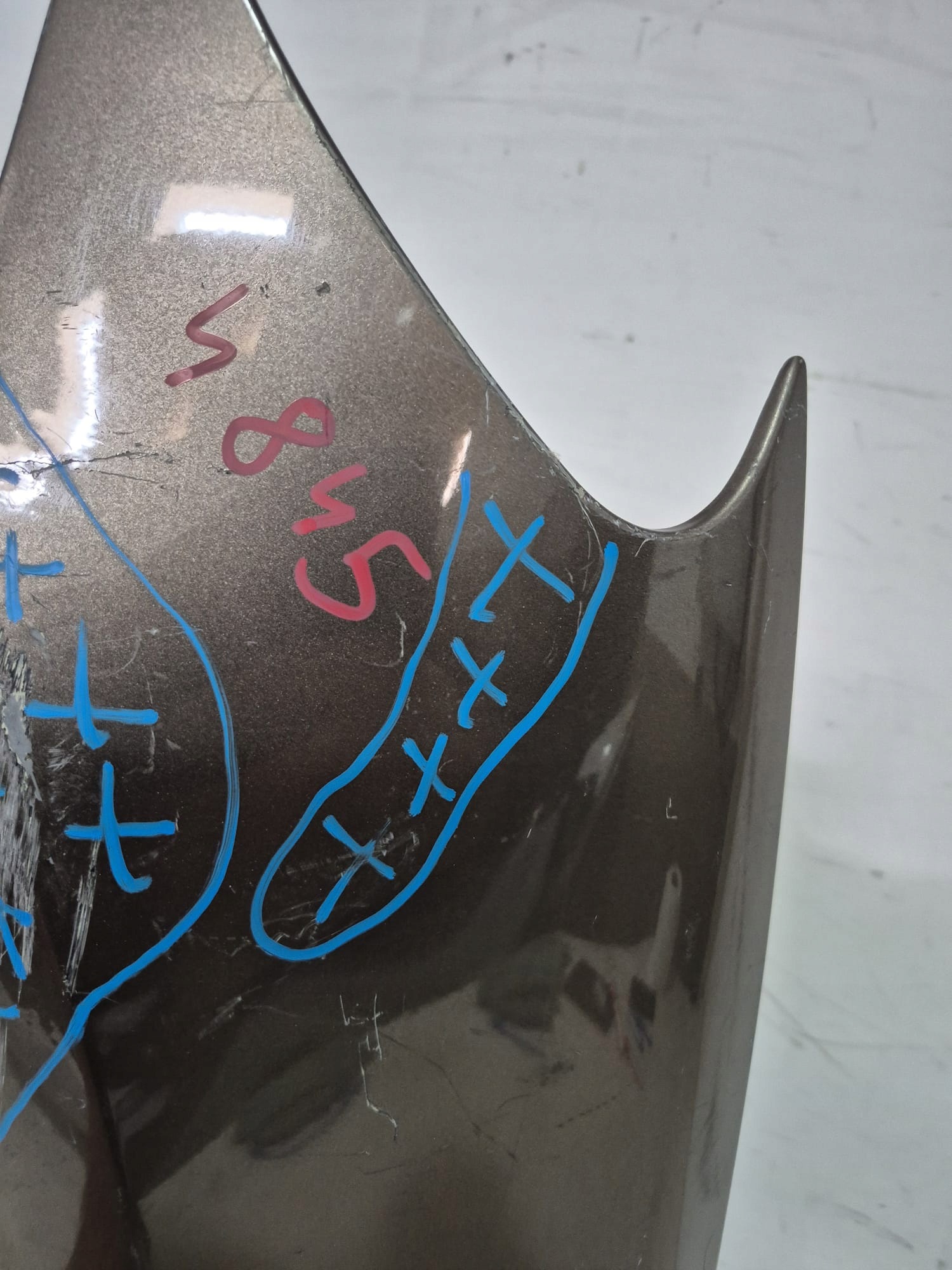 SKODA YETI 09-12 fender front front left