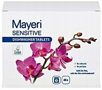 

Mayeri Tabletki do zmywarki Sensitive 40szt.