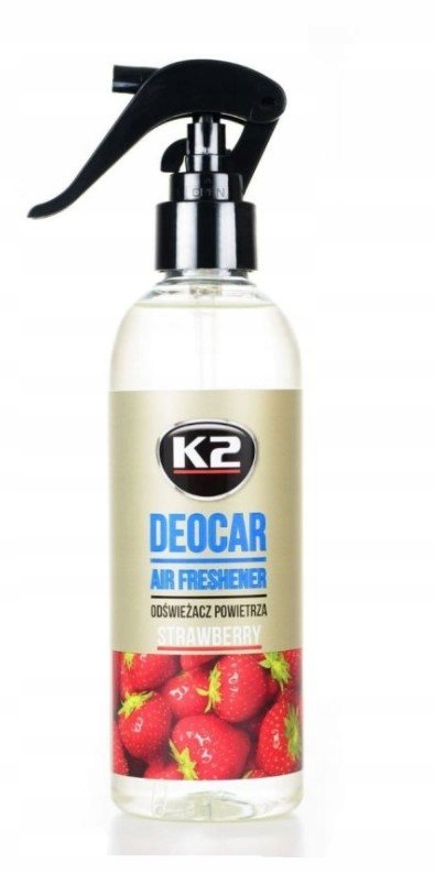 K2-ZAPACH DEOCAR 250ML TRUSKAWKA