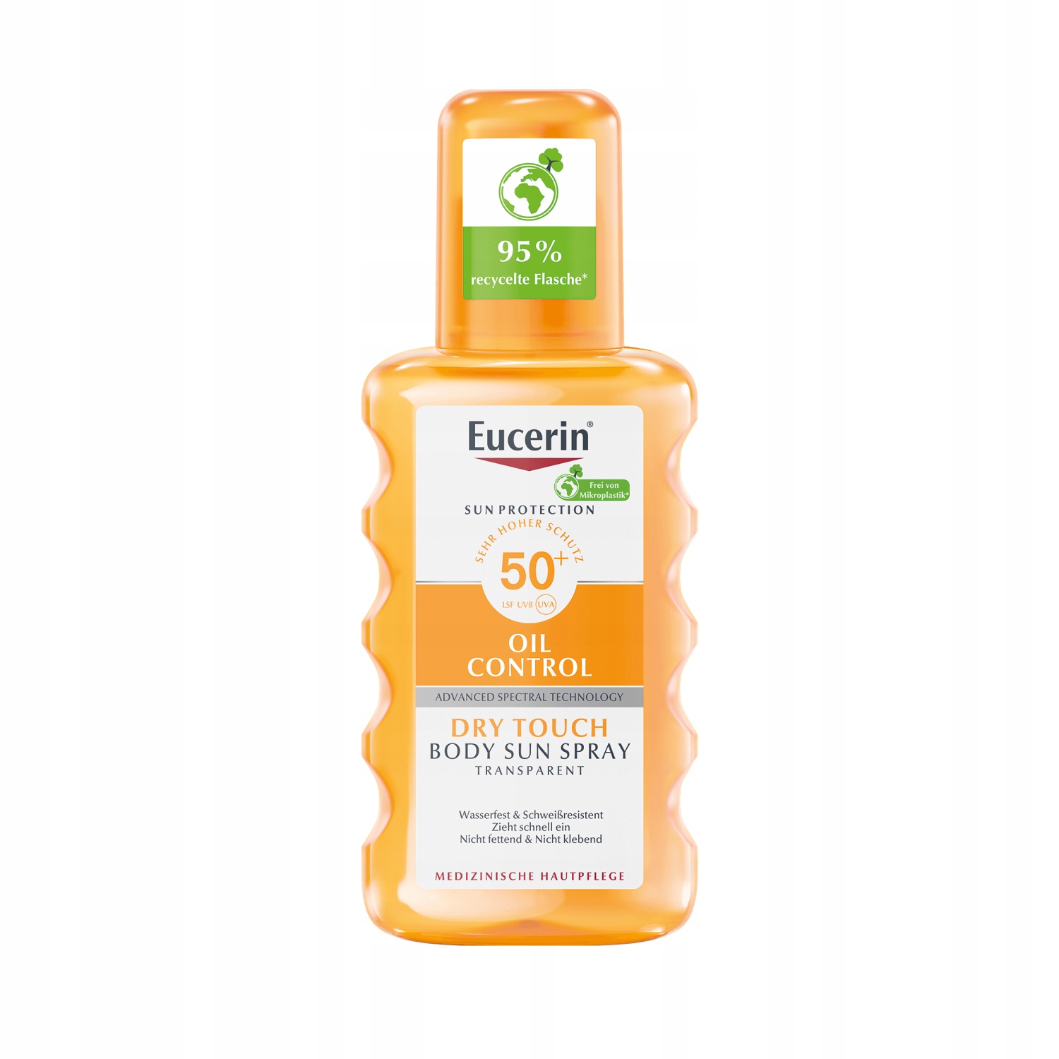 Eucerin Sun Oil Spray przeciwsłoneczny do opalania matujący SPF50+ 200ml