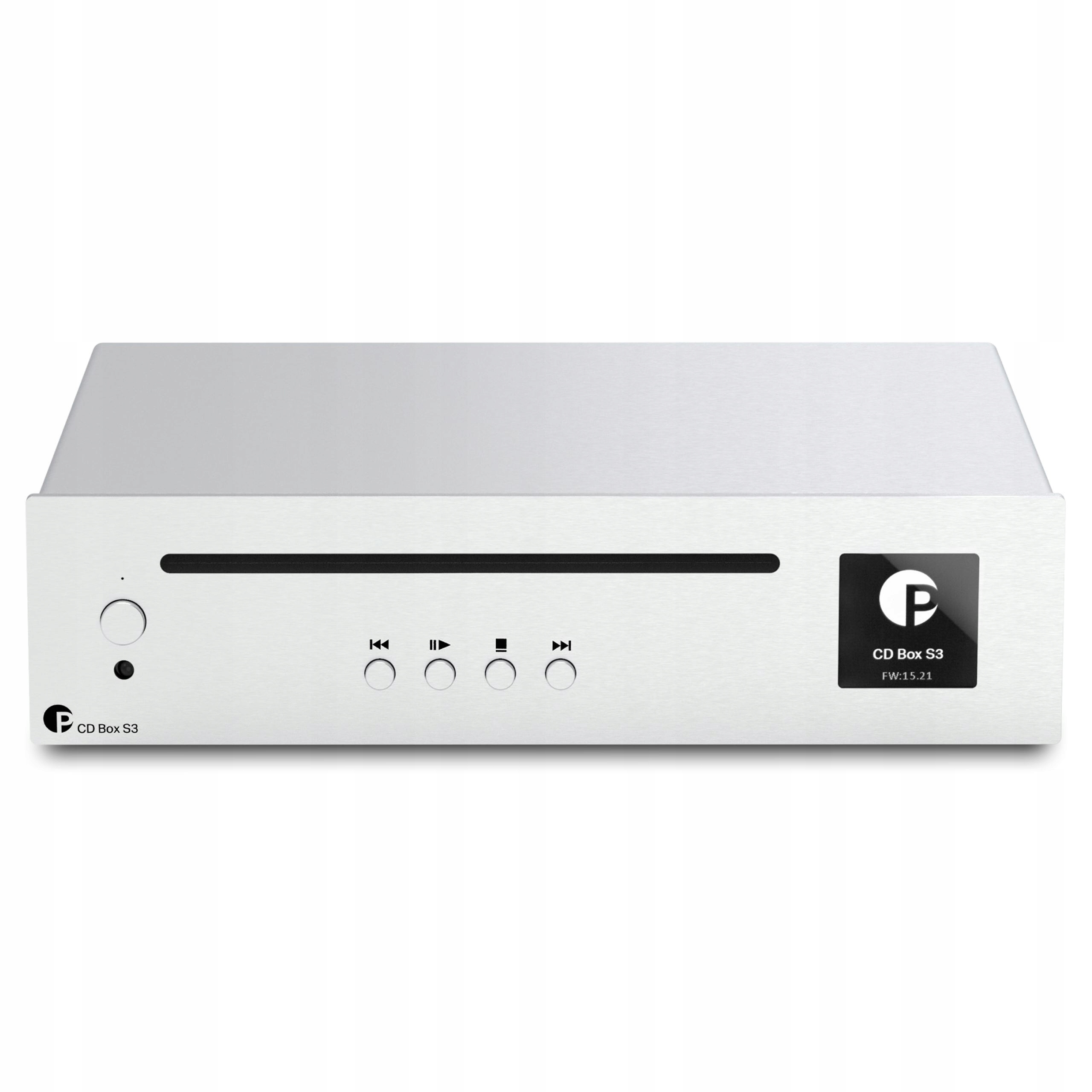 

Pro-ject CD Box S3 Odtwarzacz CD Z Dac Srebrny
