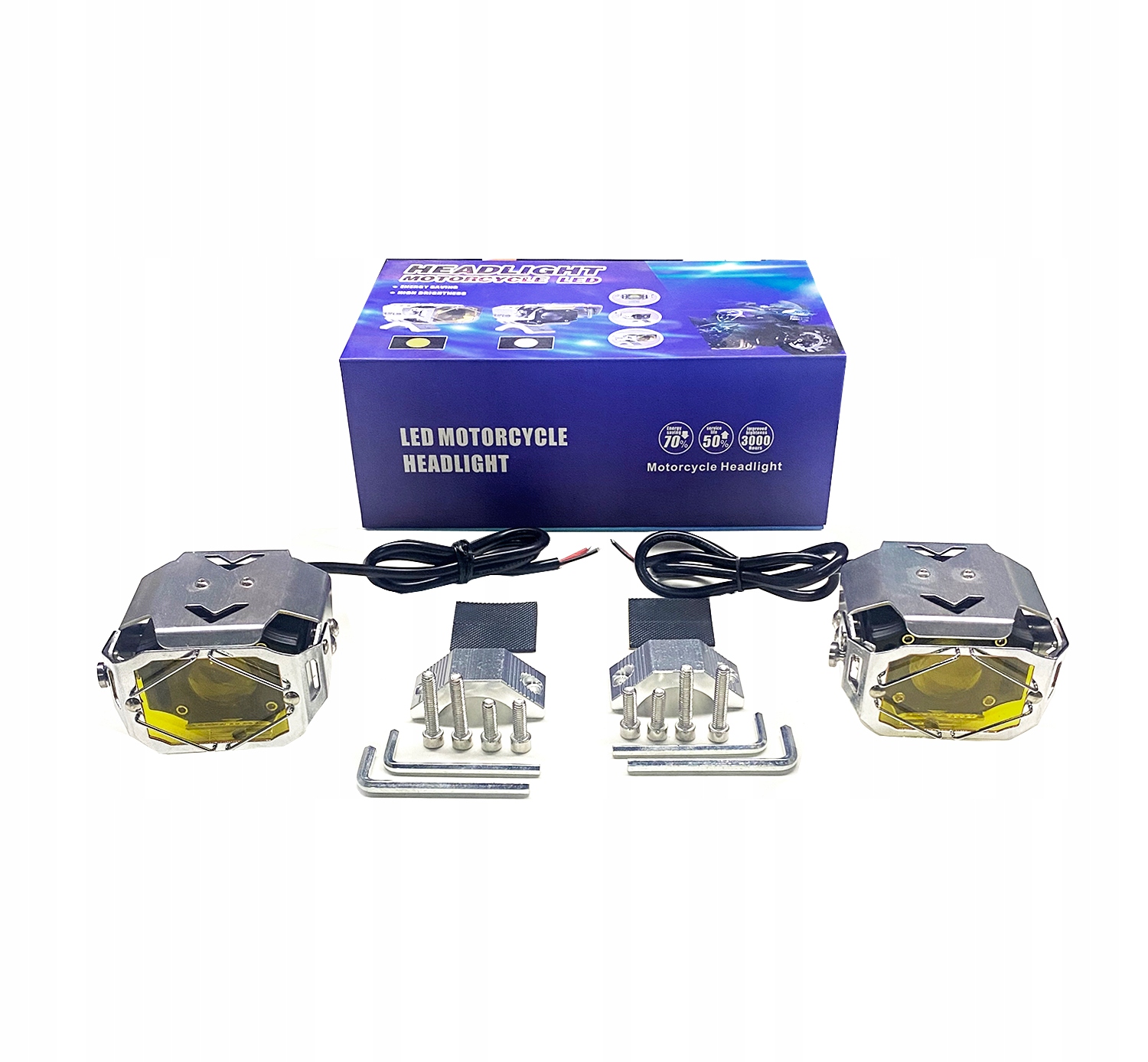 HALOGENY LED lampy reflektory KOMPLET PK45 Producent części Inny