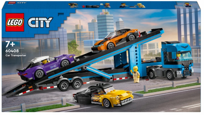 Lego Autopřepravník 60408 Stavebnice sportovních aut