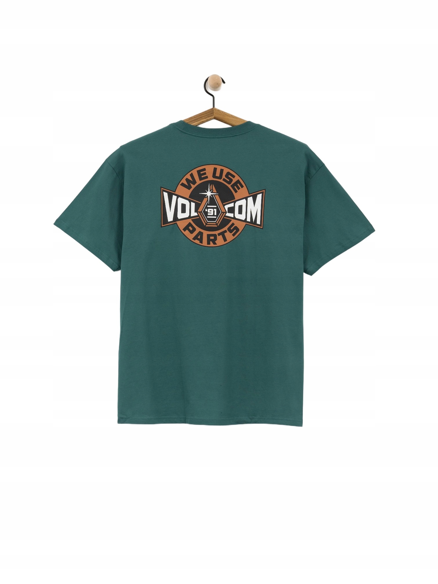Tričko Volcom 26 M Parted Out Pocket Rrifle Green L