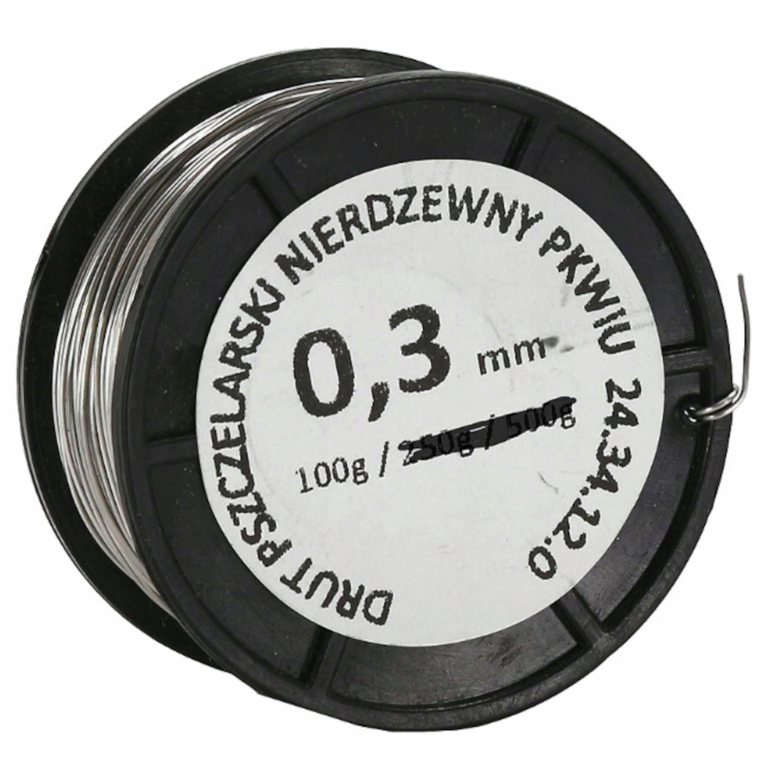 

Drut do ramek pszczelich ocynkowany 0,3 mm 500g