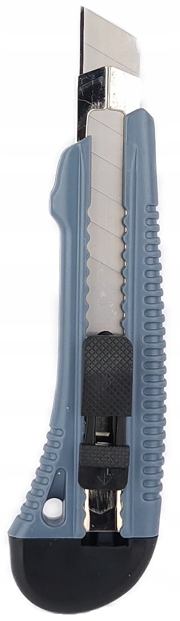 NÓŻ ŁAMANY Z BLOKADĄ WYSUWANY DO TAPET 18MM