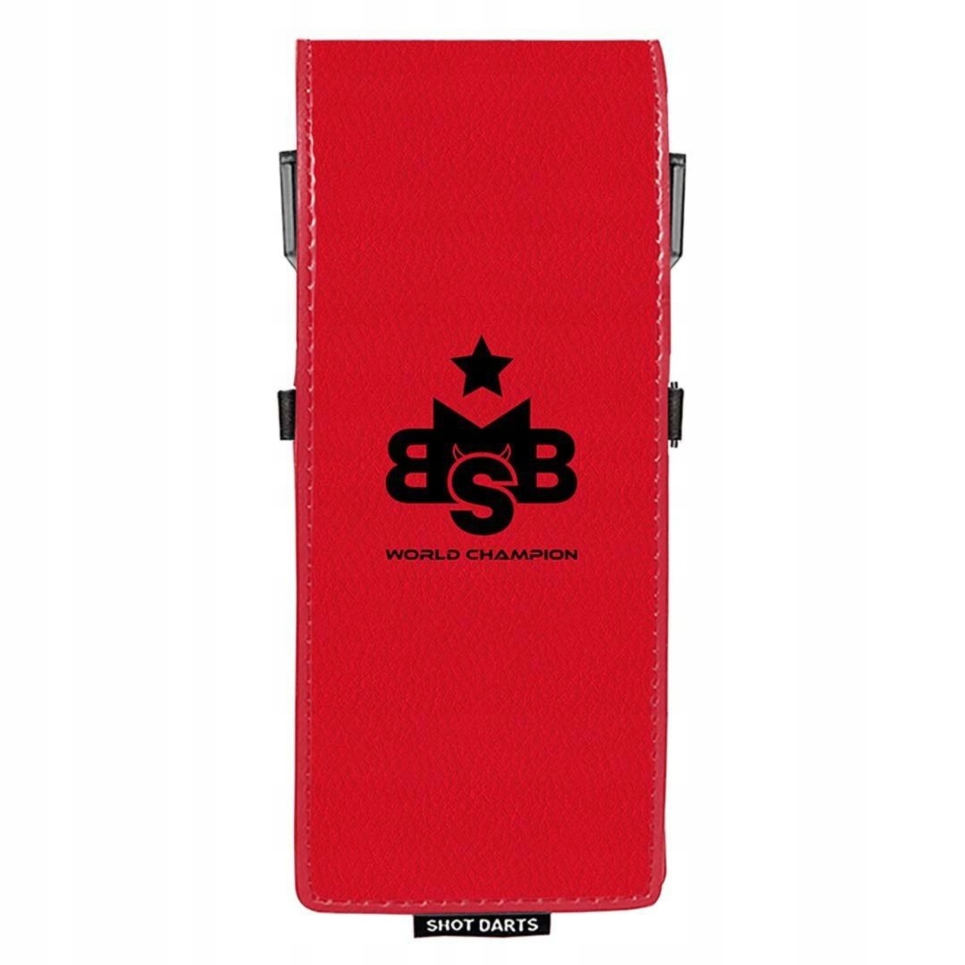 Etui na rzutki Drop In Michael Smith Red