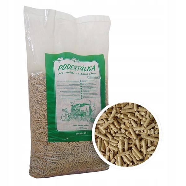 Levně Podestýlka hlod. dřevo Limara 40 l 19kg