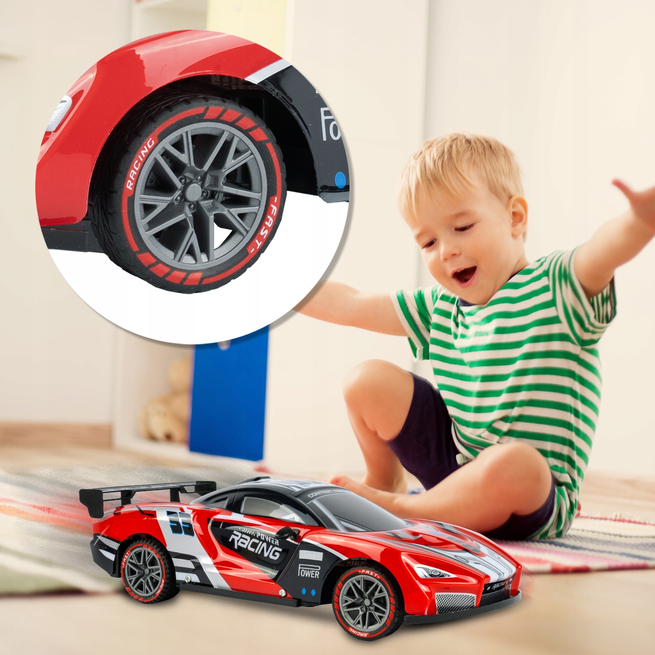 RC CAR 1:12 DÁLKOVÉ OVLÁDÁNÍ AUTO COOL LED OSVĚTLENÍ Kód výrobce 111068