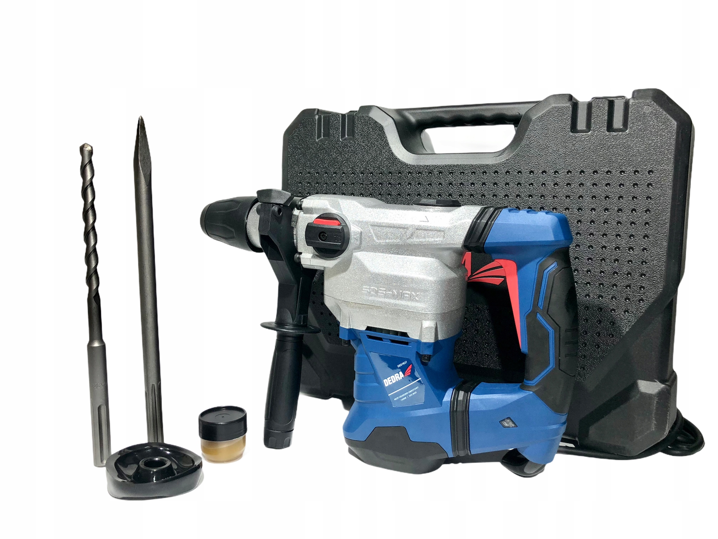 

Młot udarowo-obrotowy Sds Max 1500W Dedra DED7837