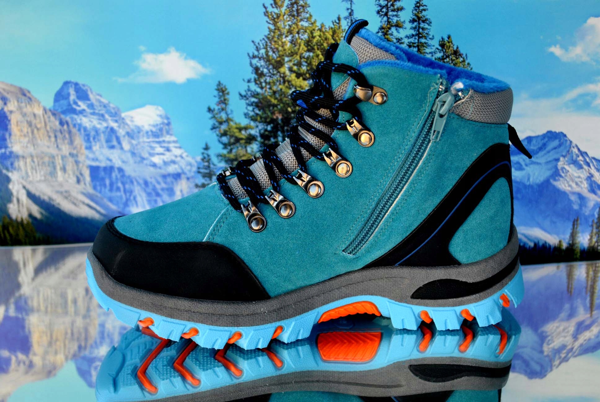 BUT ZIMOWY OCIEPLANY TREKING GÓRSKI TRAPER ŚNIEGIEC SPORT Kod producenta STYL SPORT TRAPERY