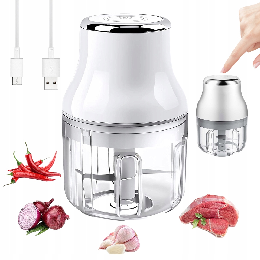 ELEKTRYCZNY ROZDRABNIACZ DO ŻYWNOŚCI/CZOSNKU/CEBULI 30W