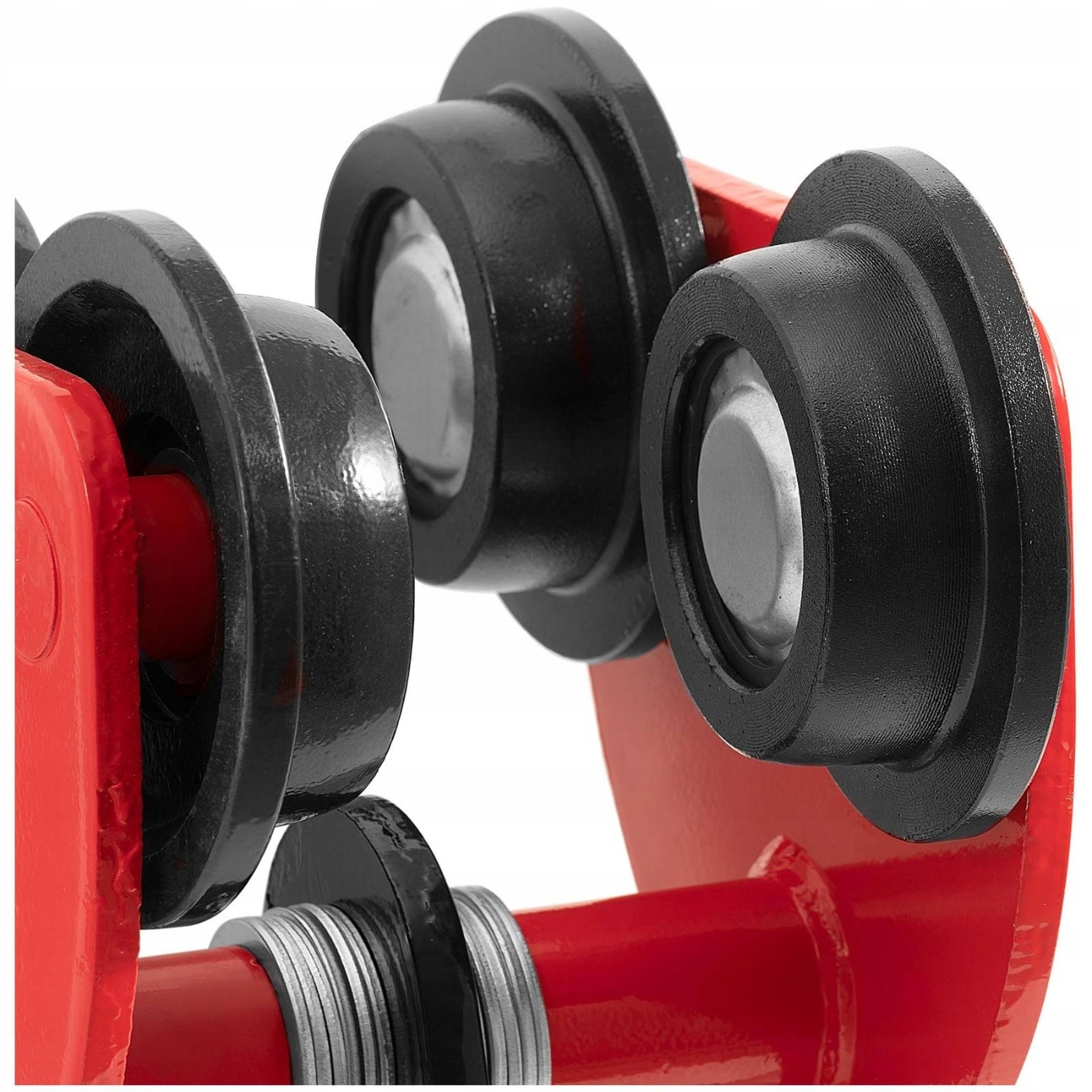 WÓZEK JEZDNY SUWNICOWY REGULOWANY NA DWUTEOWNIK Marka inna