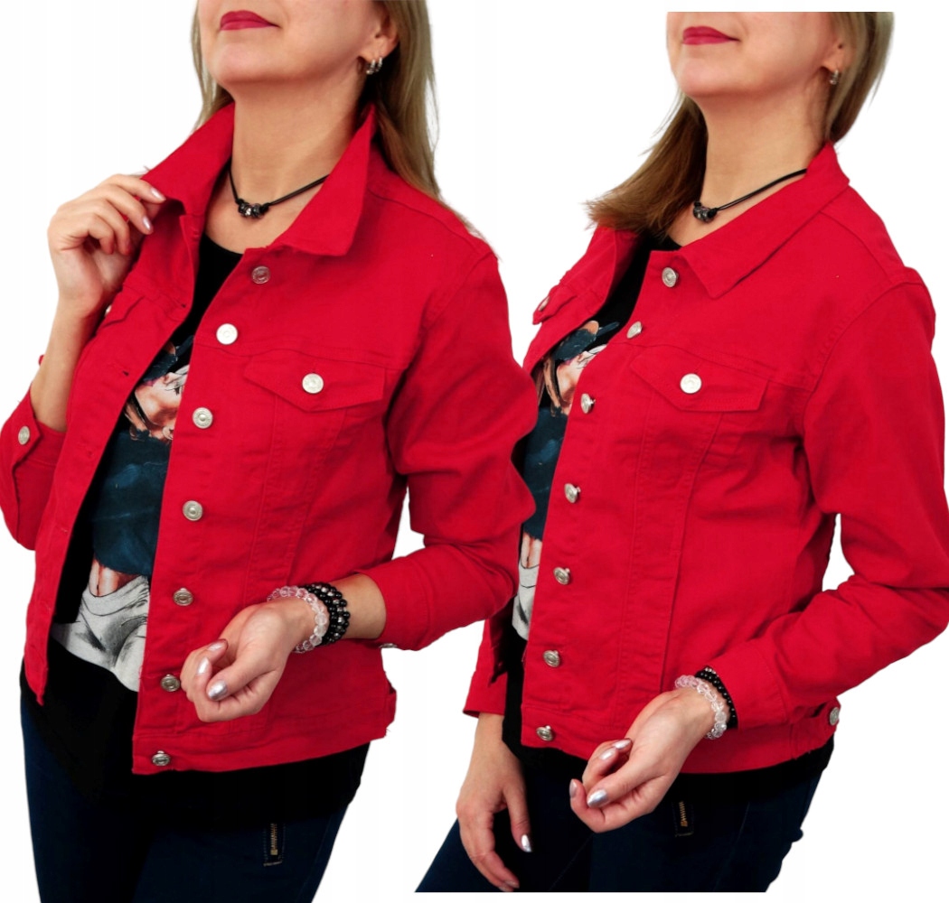 Kurtka Damska Jeansowa Katana Klasyczna Elvira 3XL 46