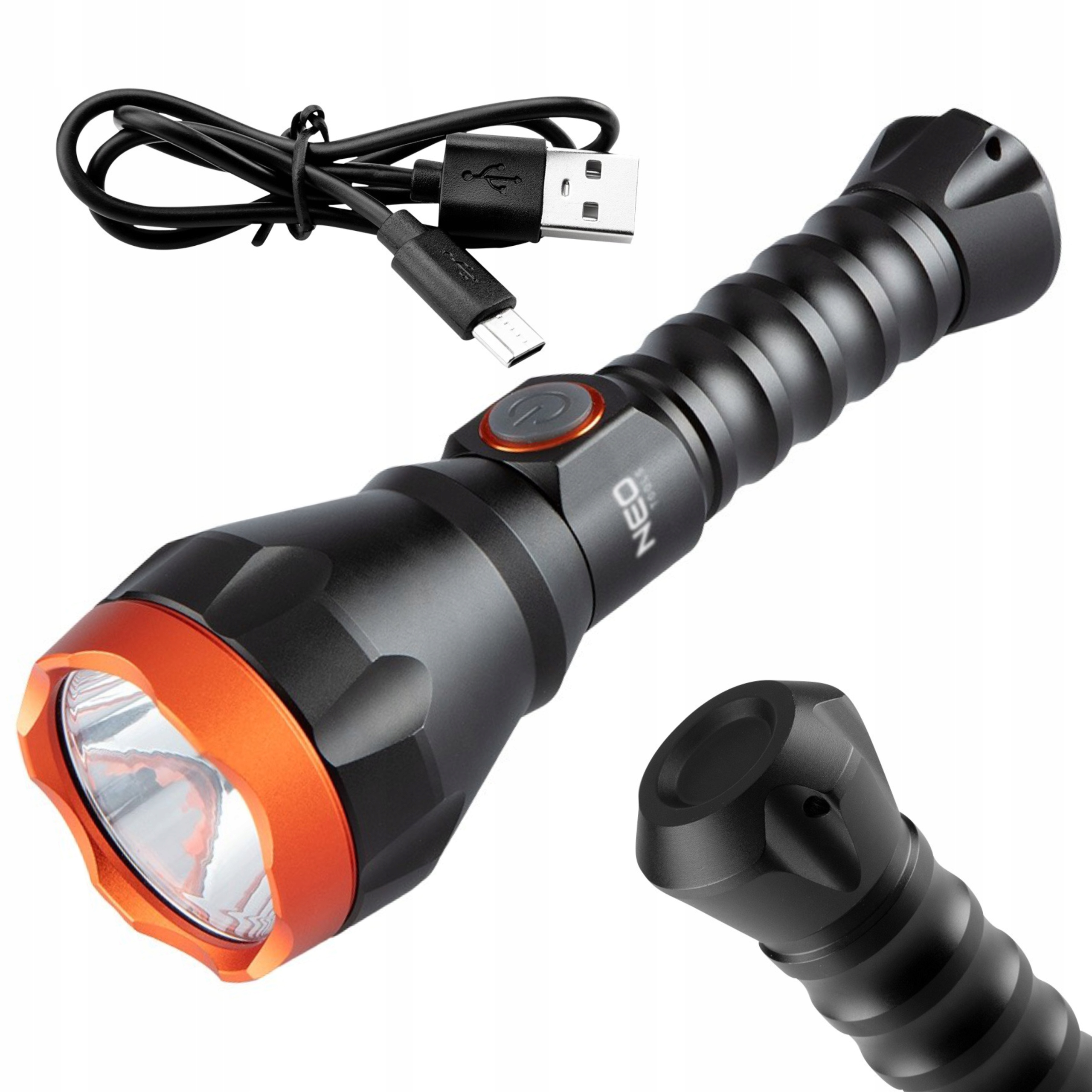 АККУМУЛЯТОРНЫЙ ФОНАРИК NEO USB C 500LM OSRAM LED