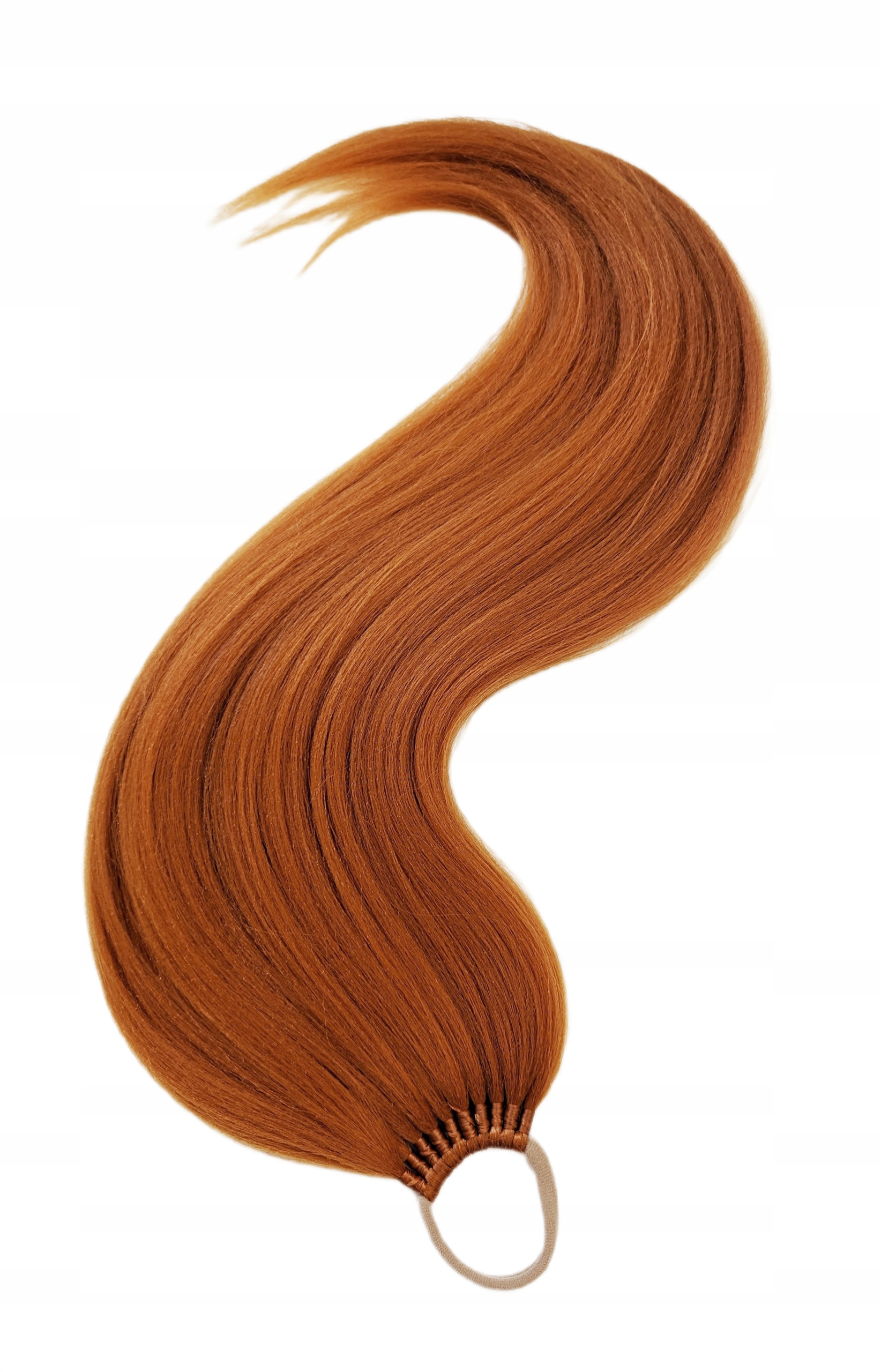 Připínací poník na gumičku, Kuc-Gumka, Příčesek, rudý, Jantarová Nimfa, 70 cm