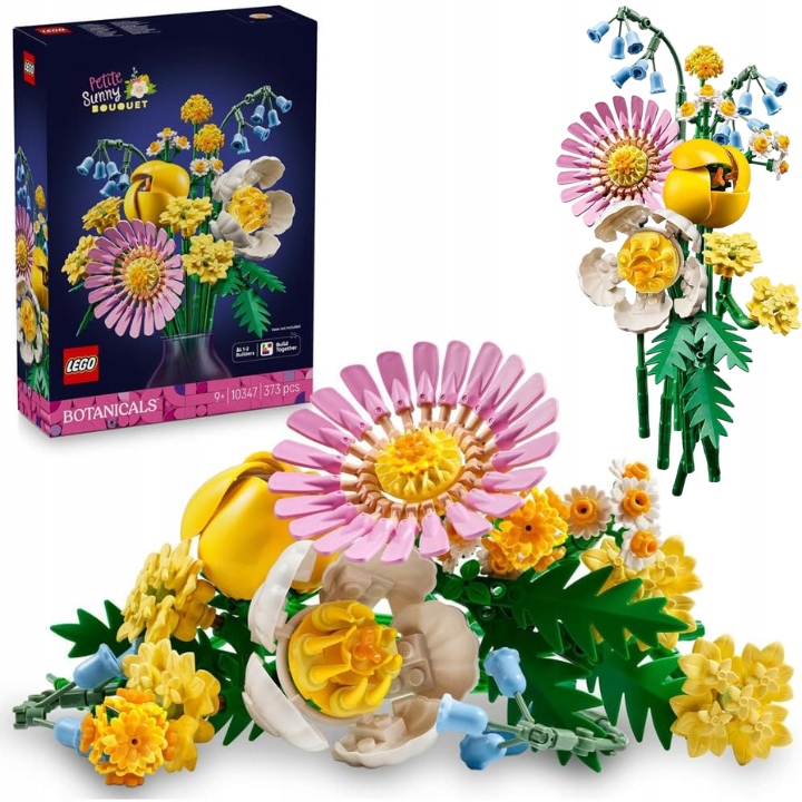 Klocki Lego Botanicals 10347 Mały Słoneczny Bukiet Kwiatów Wielokolorowy