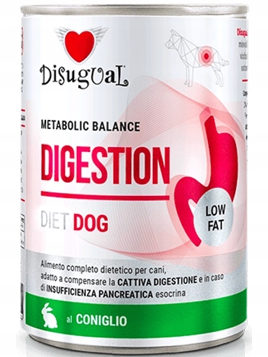 4 x Disugual Veterinary Digestion králík 400 g