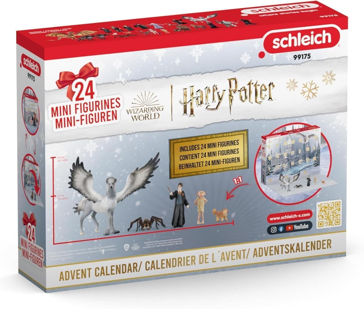 Адвент-календарь Schleich Harry Potter, 24 коллекционные фигурки — фото 6