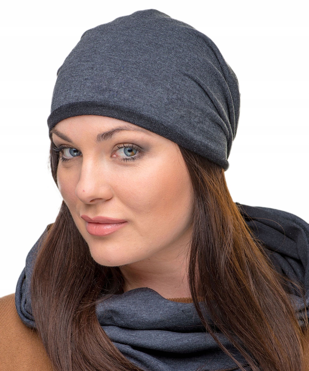 

Czapka Damska Beanie Bawełna Polski Producent