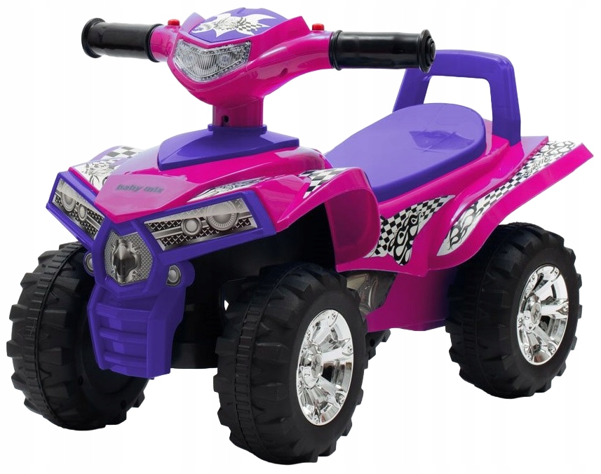 Jeździk Dla Dziecka Quad Otwierane Siedzenie Duże Koła Na Roczek Hq